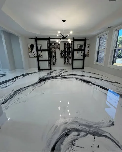Carpet & SPC Flooring design idea